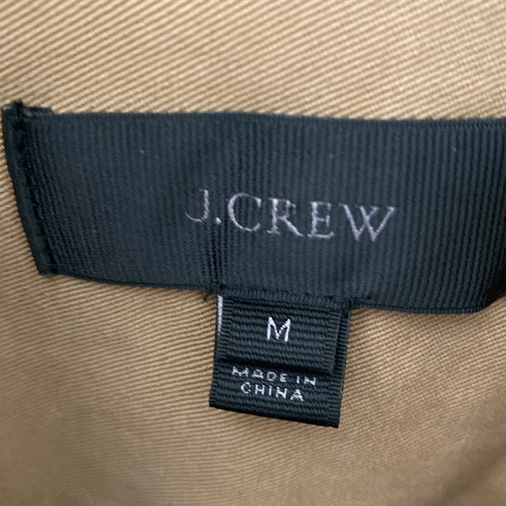 J Crew safari chino peplum jacket size M - Picture 6 of 7